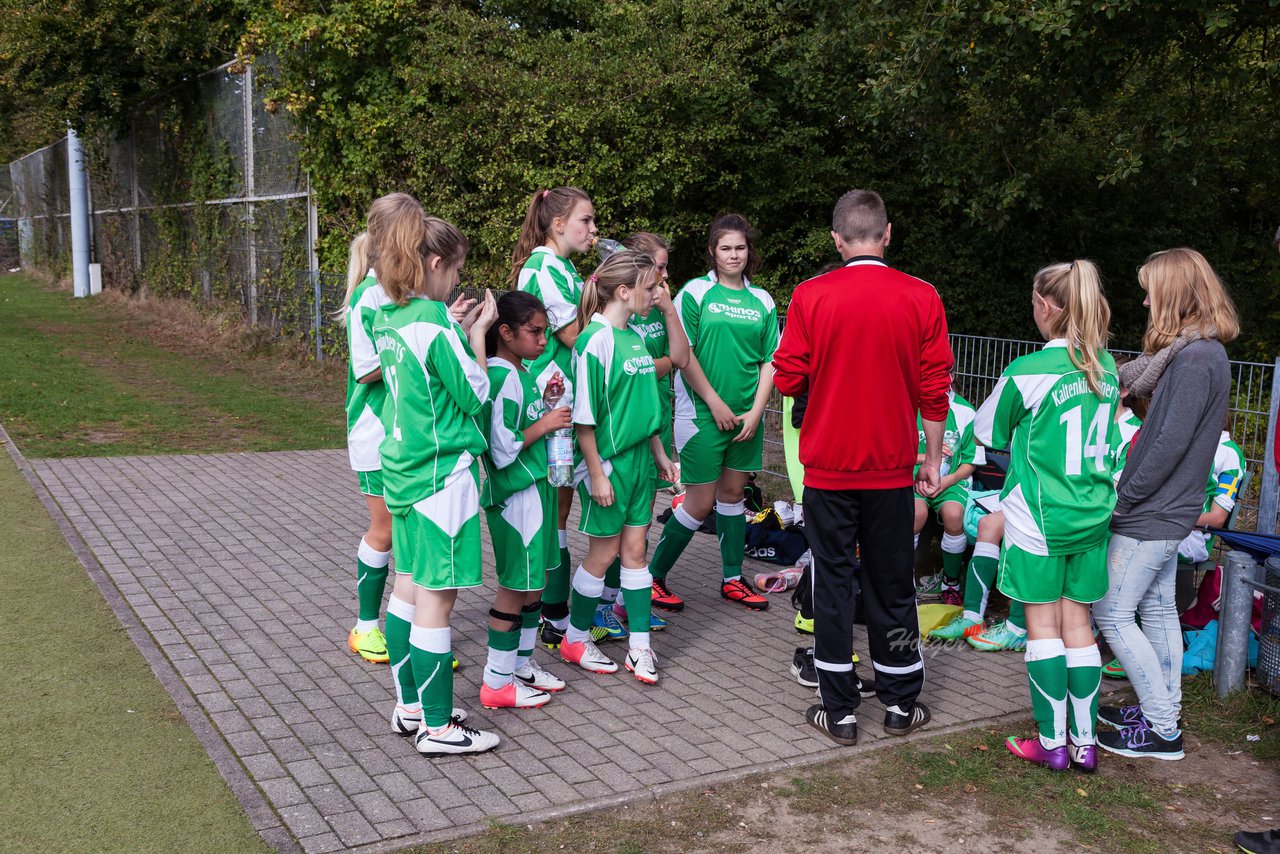 Bild 311 - C-Juniorinnen Kaltenkirchener TS - TuS Tensfeld : Ergebnis: 7:0